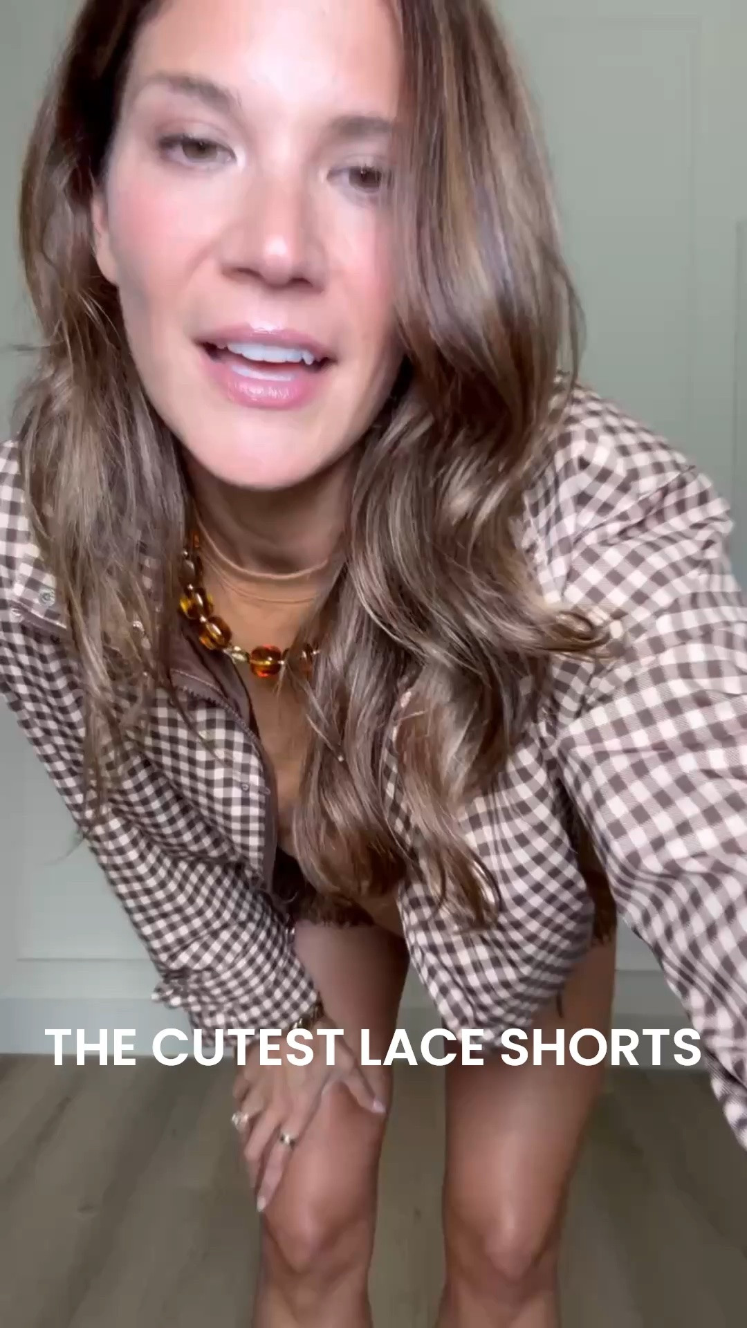 This gingham jacket is such a fun fall layer. I love how it pulls together the chocolate brown top and lace trim shorts for a warm color palette that still feels lightweight for early fall.

Gingham jacket, Fall jacket, Chocolate brown outfit, Lace trim shorts, Tall girl fashion, Tall friendly clothing, Fall layering, Early fall outfit, Statement jacket, Neutral fall outfit, Casual fall style, StangandCo

#LTKootd #LTKTall #LTKSeasonal