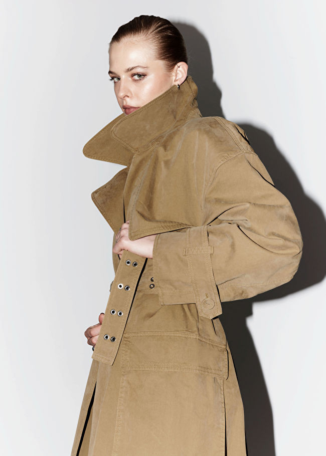 Flap-Pocket Trench Coat | & Other Stories US
