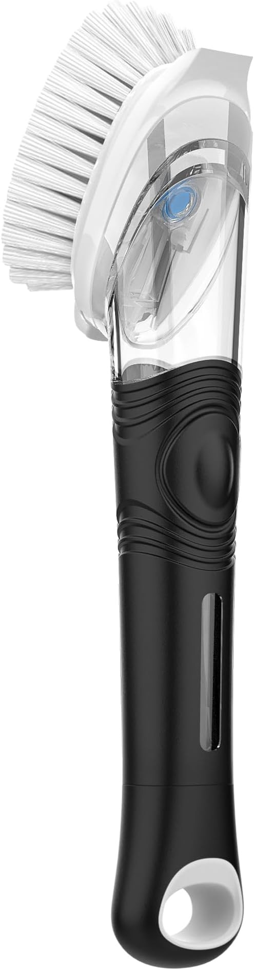 MR.SIGA Soap Dispensing Dish Brush, Kitchen Brush for Pot Pan Sink Cleaning, Black | Amazon (US)