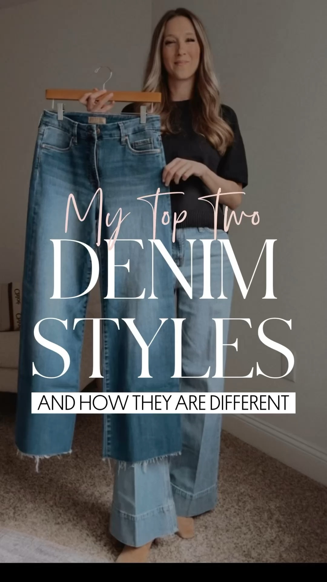 My full review of my favorite style of jeans- trousers and wide leg jeans. You can wear these with so many outfits for fall!

Trouser: petite length side down one 
Wide leg: size down one wearing regular length 

#LTKTravel #LTKHoliday #LTKSeasonal