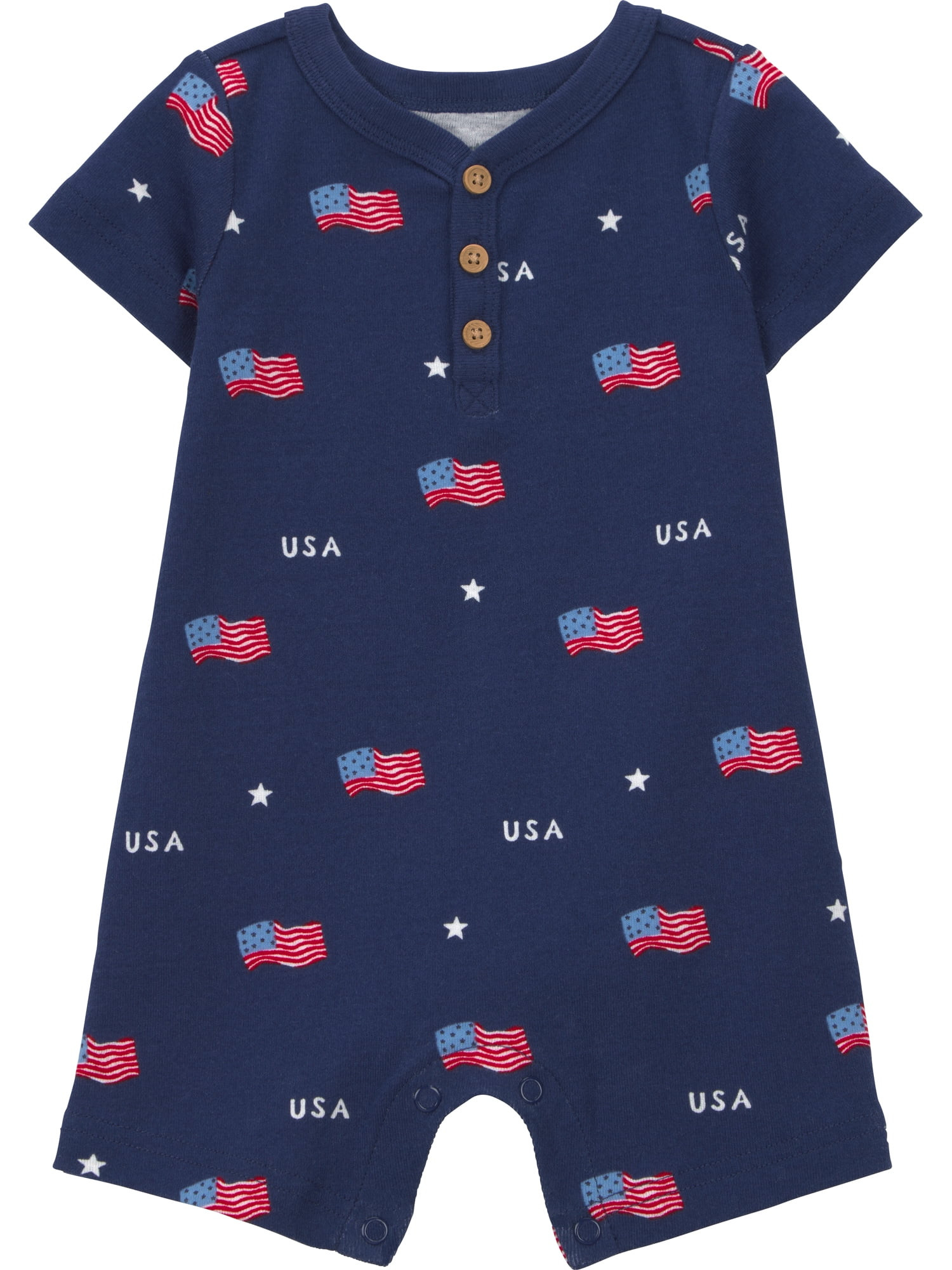 Carter's Child of Mine Baby Boy Romper, Sizes Preemie-12 Months | Walmart (US)