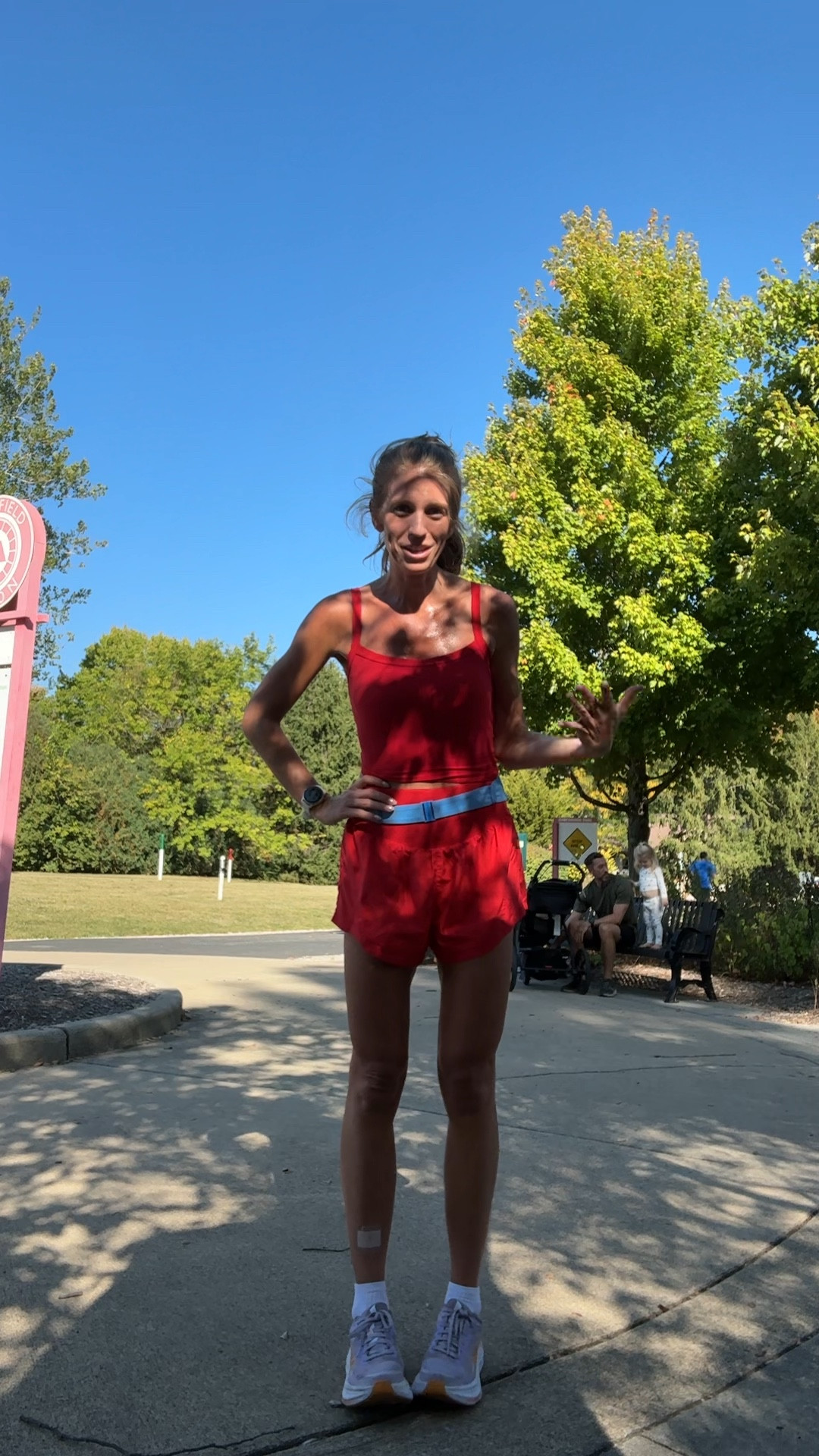 Running outift I wore today. My usual mediums in running tank and shorts. Top is padded. 




YPB, FP movement, running gear, running shoes, Hoka 

#LTKTall #LTKActive