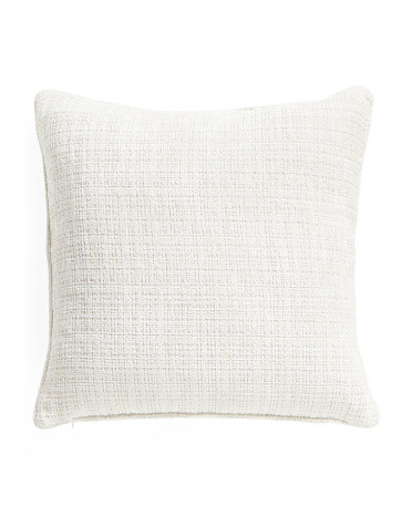 24x24 Distressed Woven Velvet Pillow | Marshalls