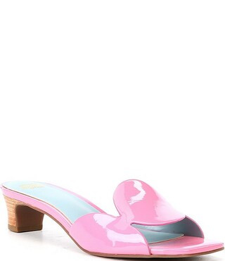 Frances Valentine Sandy Circle Patent Leather Sandals | Dillard's | Dillard's