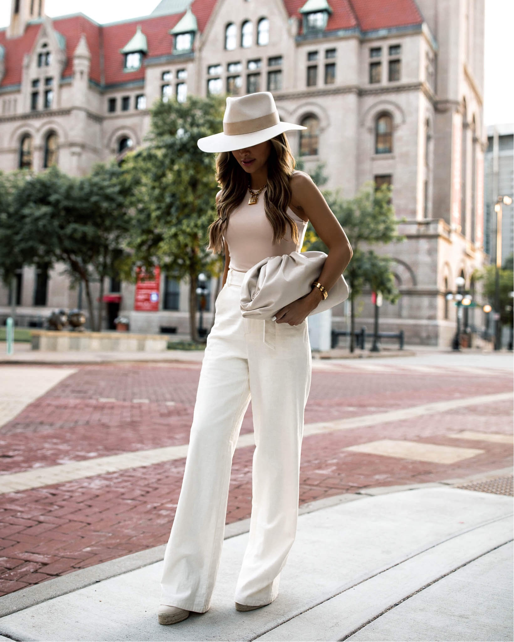 Chic summer outfit ideas
Amazon bodysuit
Revolve linen pants linking similar
Castaner espadrille wedges 

#LTKStyleTip #LTKFindsUnder100 #LTKSeasonal