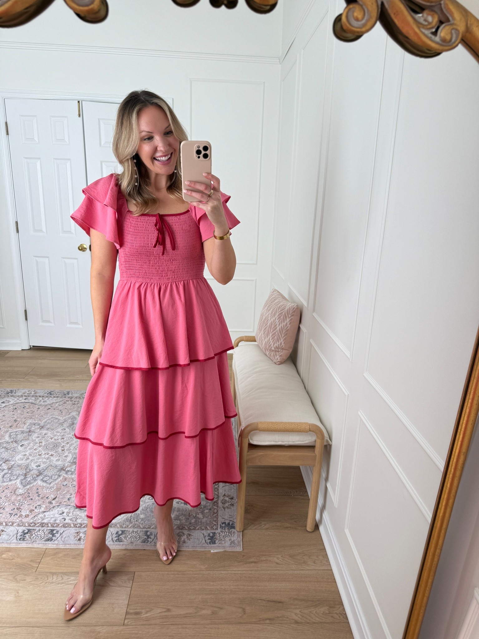 Spring occasion dress - wearing a med 

#LTKSeasonal #LTKMidsize