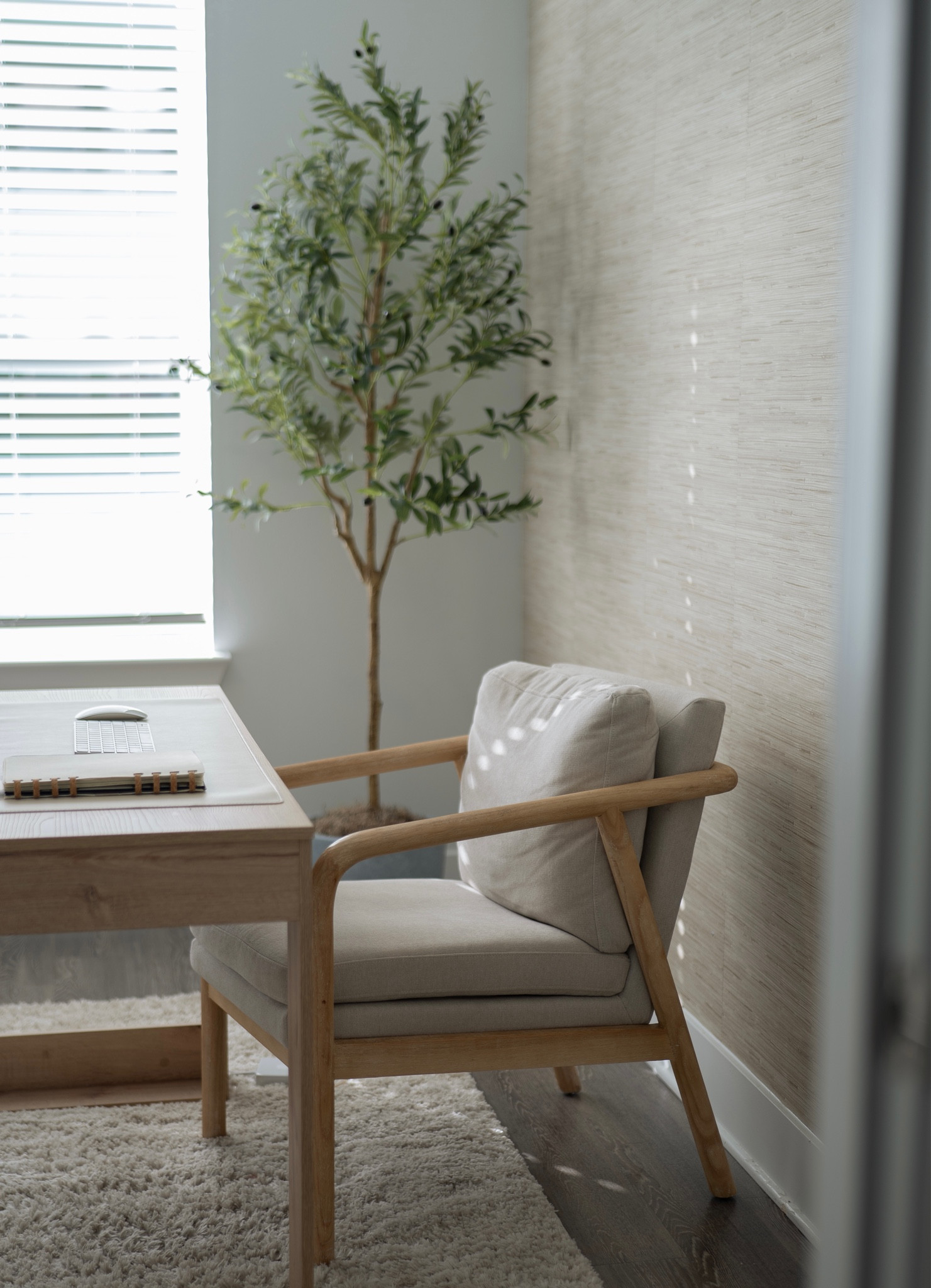 Tufeld Wood Armchair Beige … curated on LTK