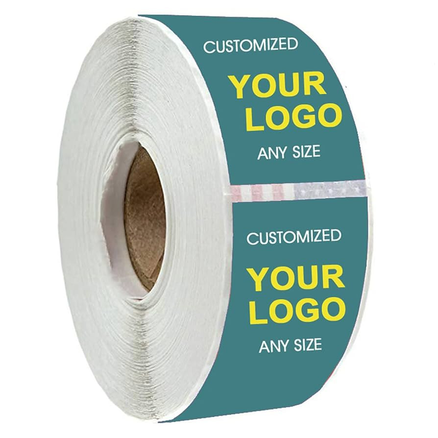 100-500 Pack Custom Roll Stickers Personalized Address Labels, Customized Kids Decals with Any Lo... | Amazon (US)