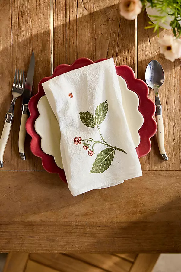 Ladybugs + Brambles Napkins, Set of 4 at Terrain | Terrain