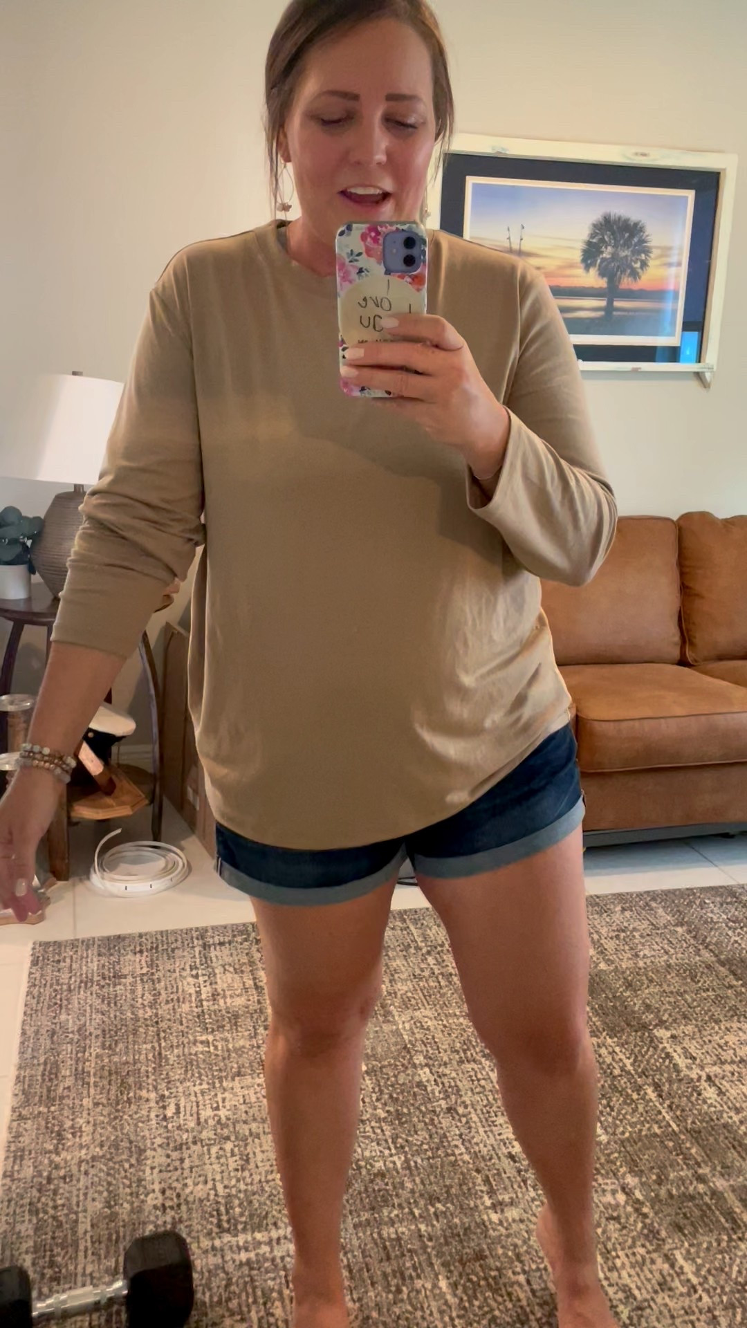 The perfect basic/slightly oversized long sleeve shirt from Amazon