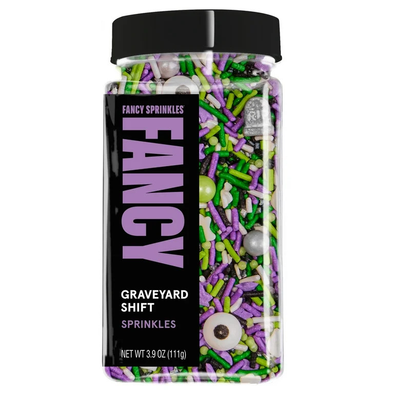 Fancy Sprinkles Graveyard Shift Dessert Sprinkles, 3.9 oz | Walmart (US)
