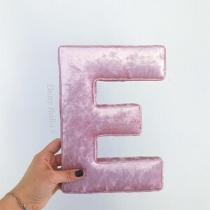 10" letters, Fabric Letters, Velvet Letters | Etsy (US)