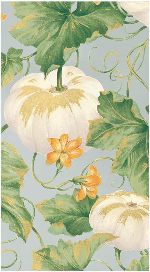 White Pumpkin Decor Paper Hand Towels for Bathroom Hand Towels Autumn Decor & Thanksgiving Decor ... | Amazon (US)