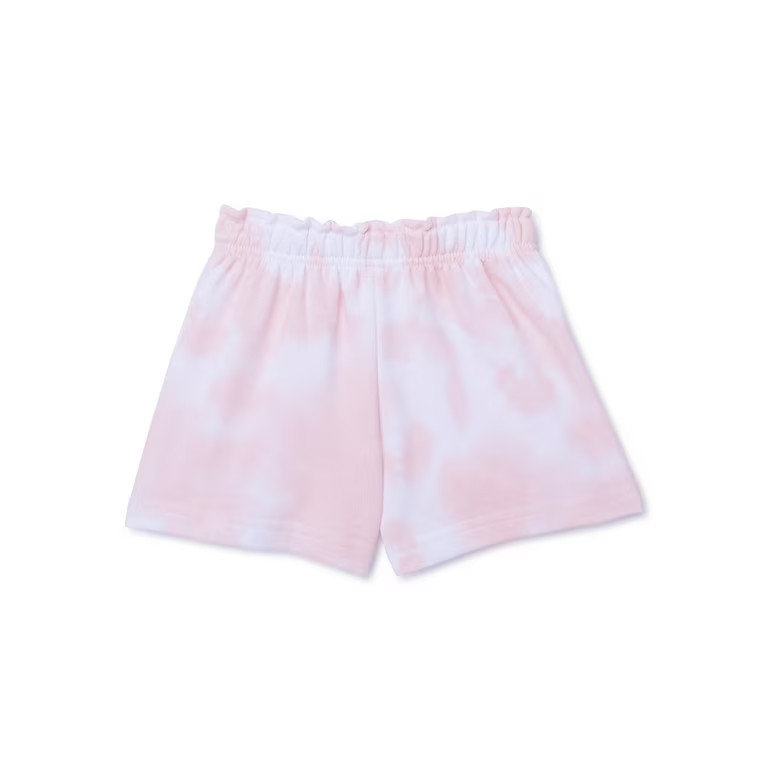 Garanimals Toddler Girl French Terry Tie Dye Short, Sizes 18M-5T | Walmart (US)