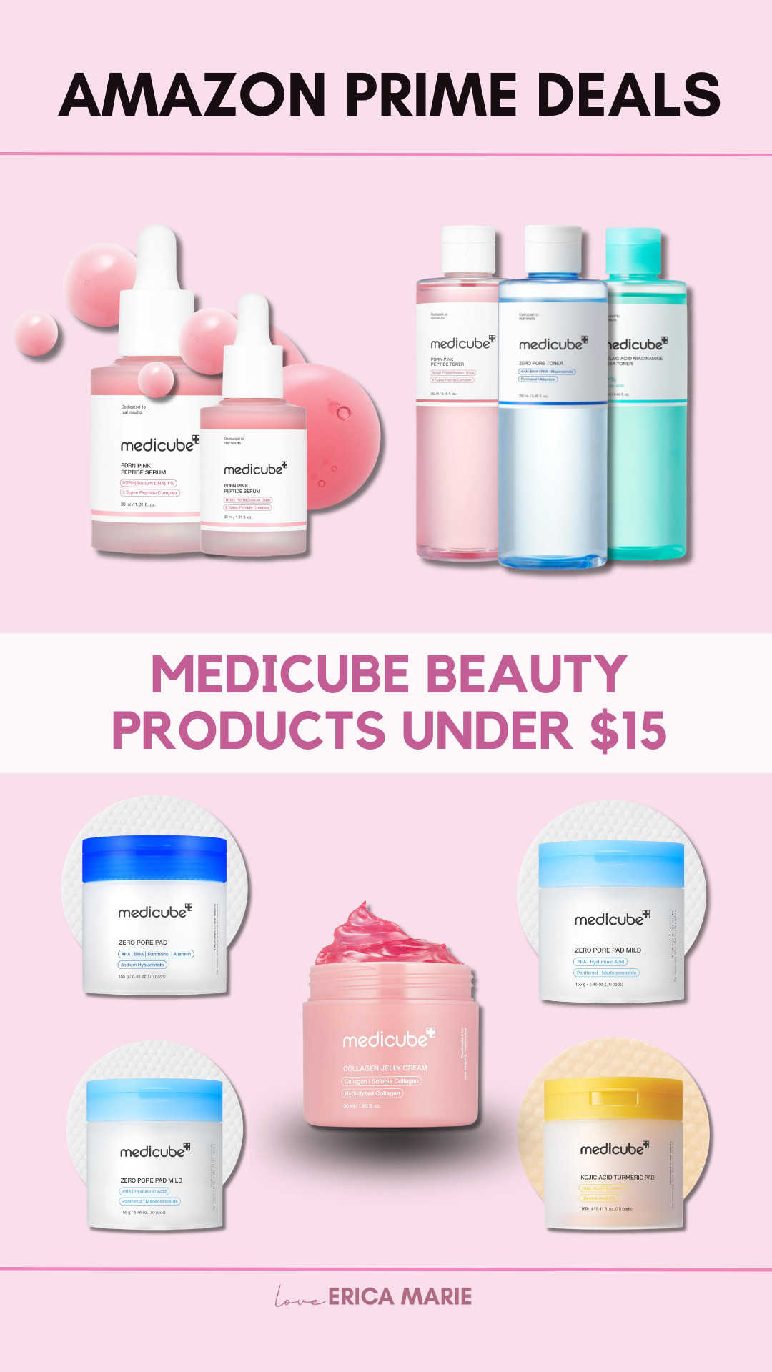 Shop Medicube beauty products for under $15 and discover affordable skincare favorites without breaking the bank. From cleansing and hydration essentials to viral K-beauty finds, these budget-friendly products are perfect for upgrading your daily skincare routine. Whether you're trying Medicube for the first time or restocking your favorites, now is a great time to save on popular skincare must-haves. 

 #LTKselfcare #LTKSaleAlert #LTKBeauty