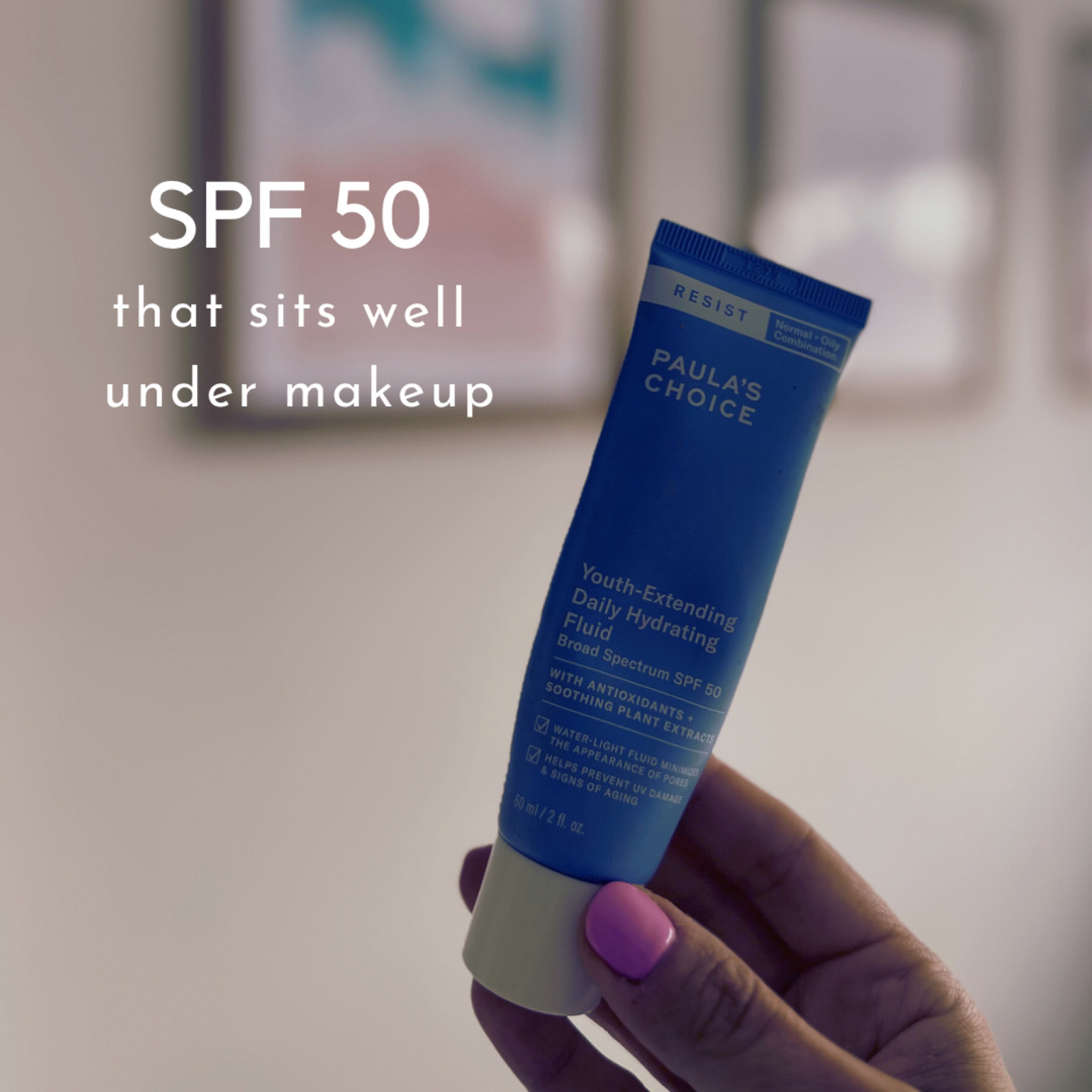 SPF50 sits perfectly under makeup more milky than creamy 

#LTKwedding #LTKtravel #LTKbeauty