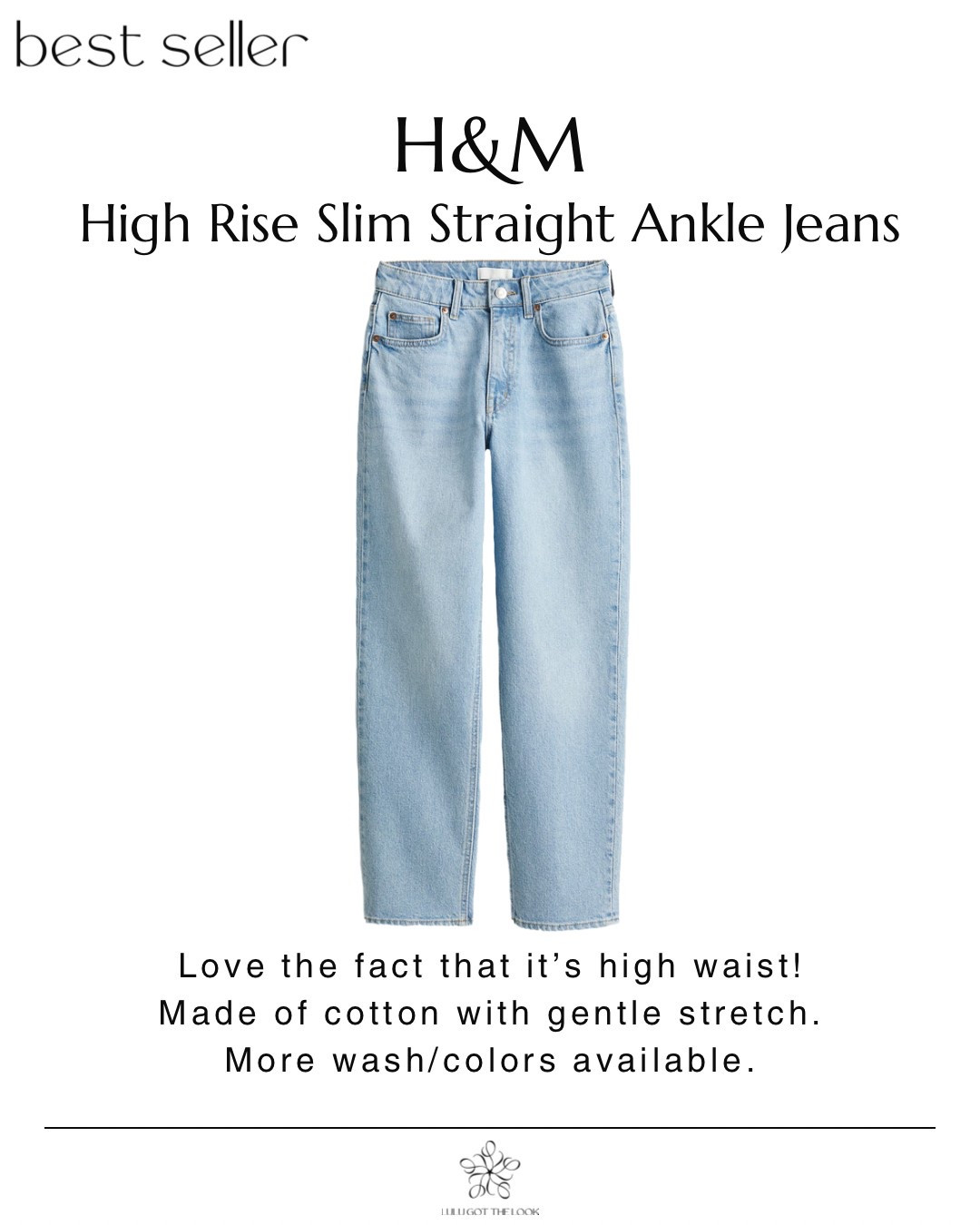 Best seller: H&M jeans

#LTKFindsUnder50 #LTKStyleTip #LTKU