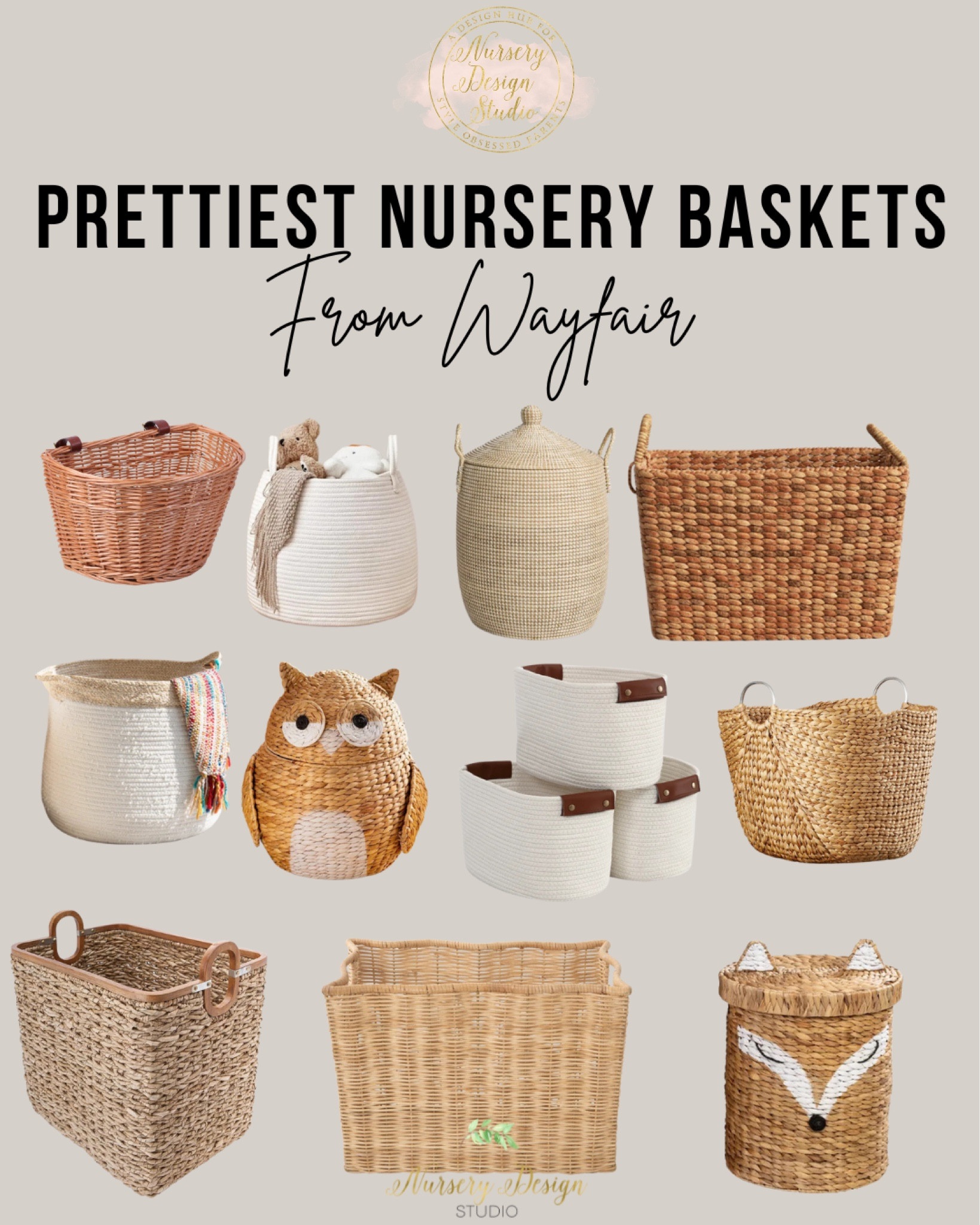 We’ve curated the prettiest, most practical nursery storage baskets from Wayfair to keep clutter at bay.  Wayfair’s Black Friday Preview is the perfect time to shop these favorites, which include fast shipping and up to 70% off sitewide!


@wayfair #wayfair #wayfairpartner #onlyatwayfair

#LTKSaleAlert #LTKBump #LTKHome