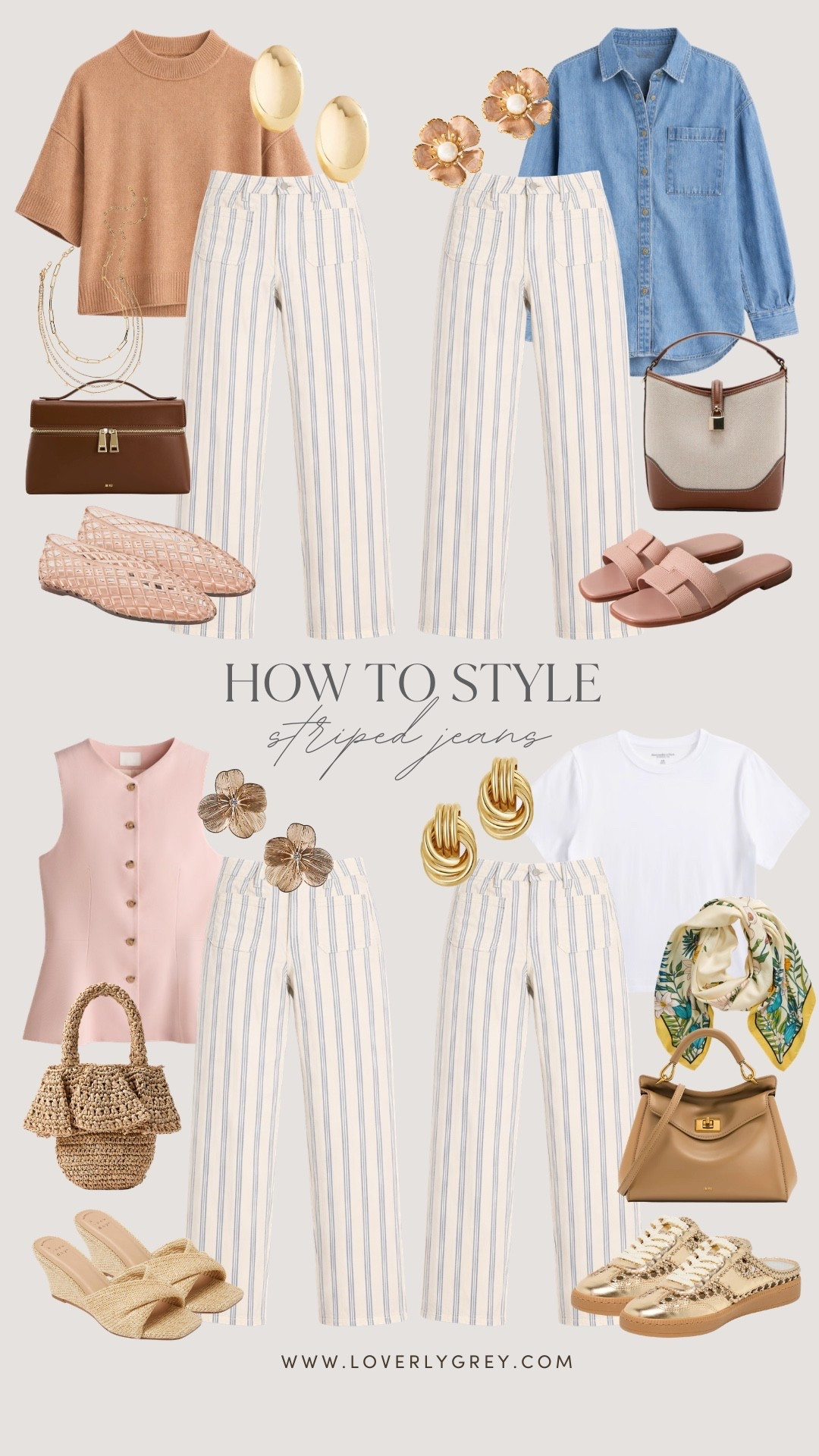 Here’s four ways to style these striped pants I’ve been loving from Target! So cute for the spring & summer!

Loverly Grey, Target, spring pants, spring looks, wide leg pants, spring outfits 

#LTKSeasonal