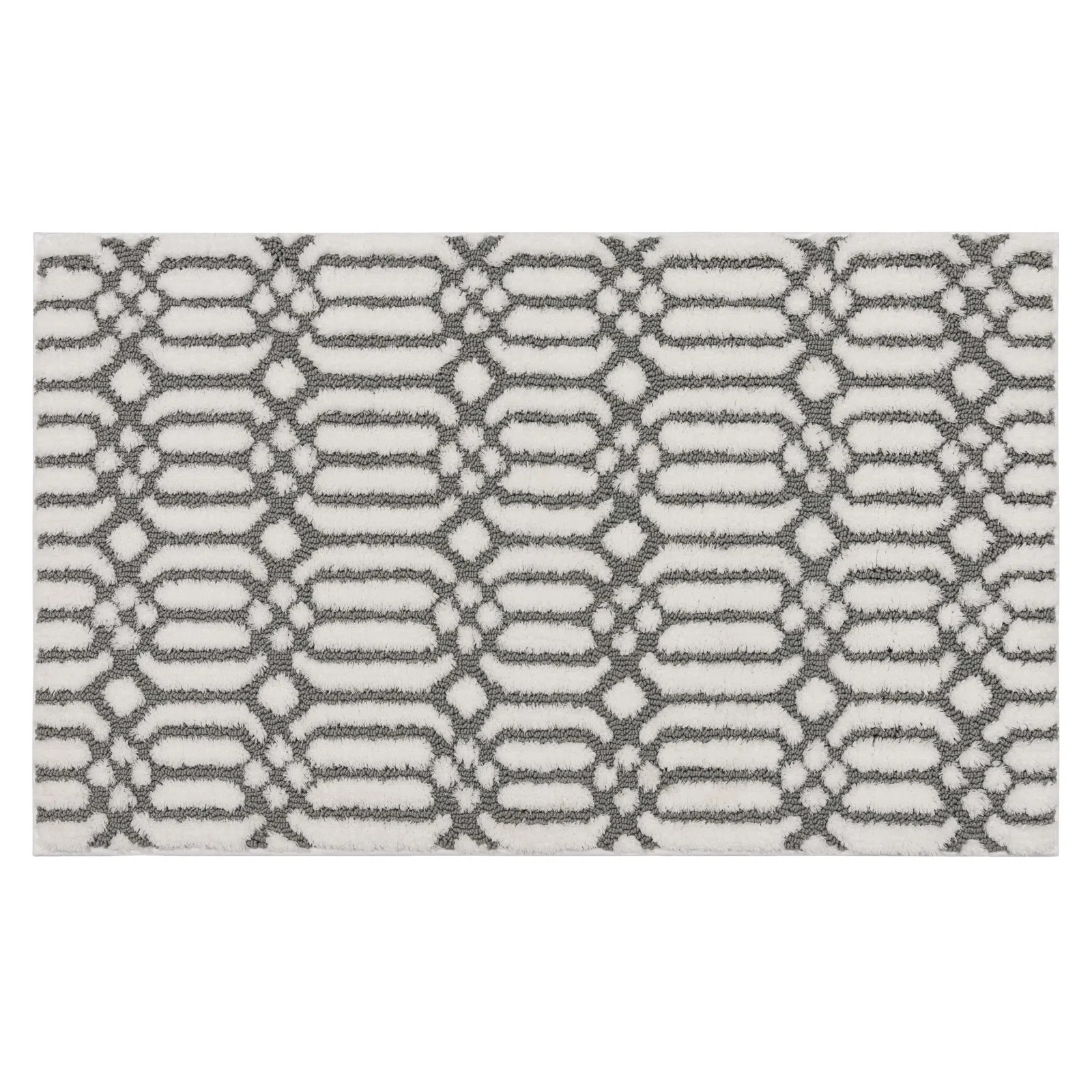 Mohawk Home Linkage Casual Geometric Polyester Machine Washable Knitted Bath Mat & Reviews | Wayf... | Wayfair North America