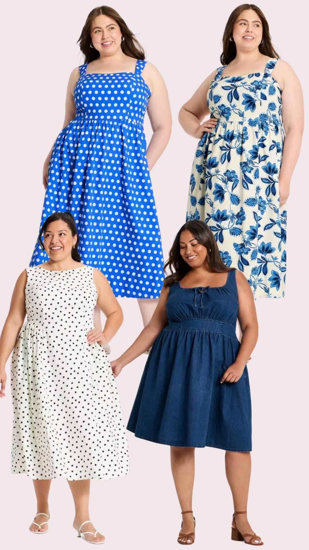 Target NEW summer dresses and they are 40% off!! I wear a 2x and so happy they all come in plus size!

#LTKBeauty #LTKPlusSize #LTKMidsize