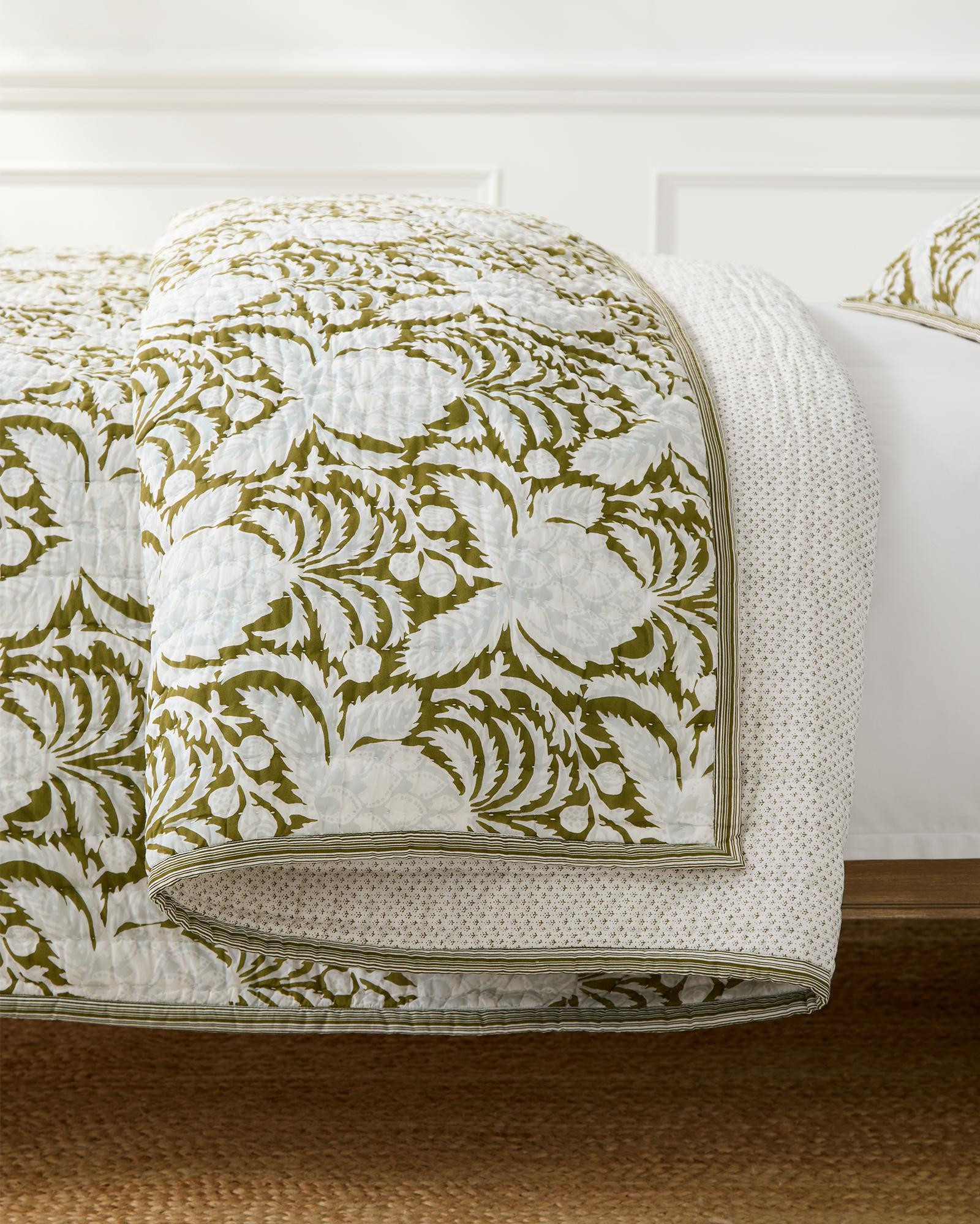 Artichoke Quilt | Serena and Lily