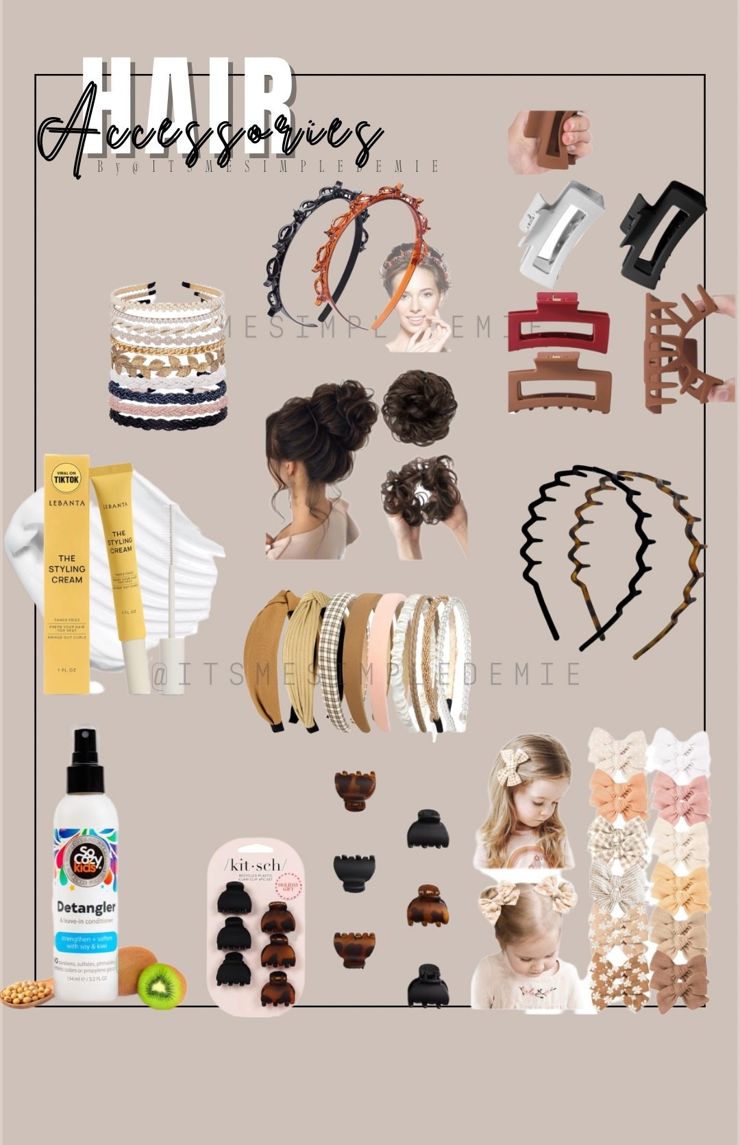 Stocking up our hair accessories ! Here’s my picks 🤭

#LTKFindsUnder50 #LTKBeauty