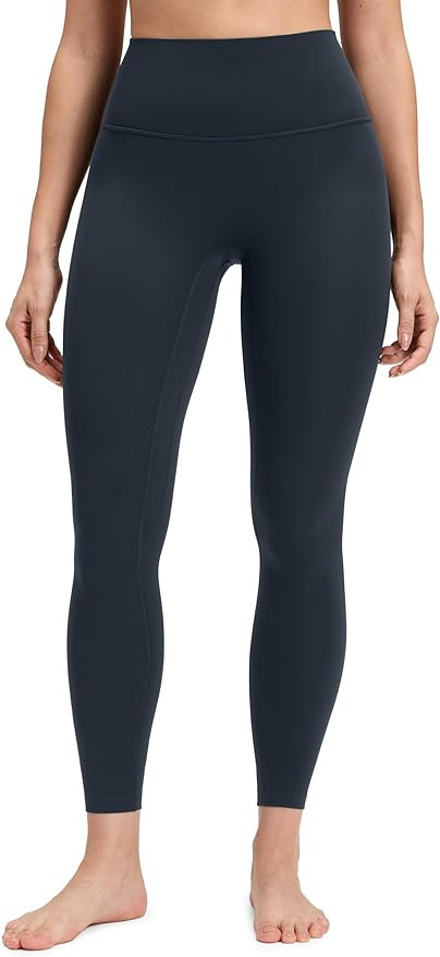 CRZ YOGA Butterluxe No Front Seam Yoga Leggings 25" - High Waisted Womens Lounge Pants Pilates Wo... | Amazon (US)