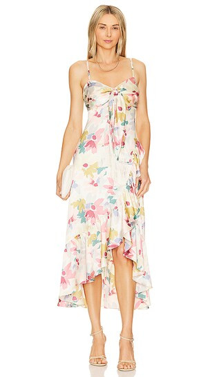 Calista Dress in Ivory Multi | Revolve Clothing (Global)