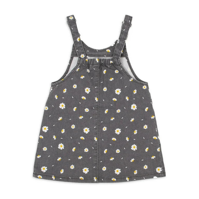 Wonder Nation Baby and Toddler Girl Jumper Dress, 12 Months-5T - Walmart.com | Walmart (US)