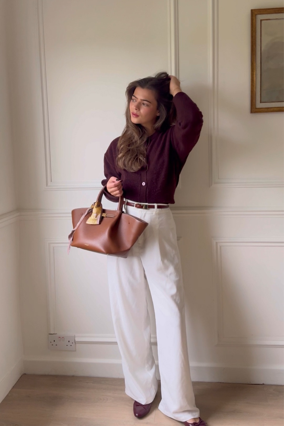 Outfit of the day / burgundy and tailoring 

#LTKwinter #LTKautumn