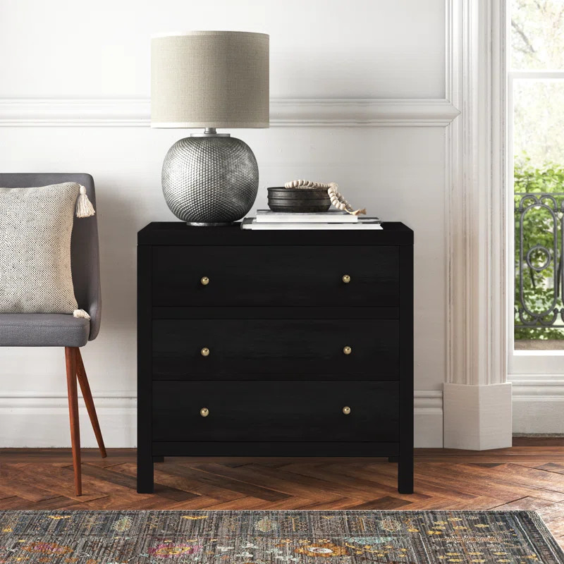 Celine 3 - Drawer Dresser | Wayfair North America