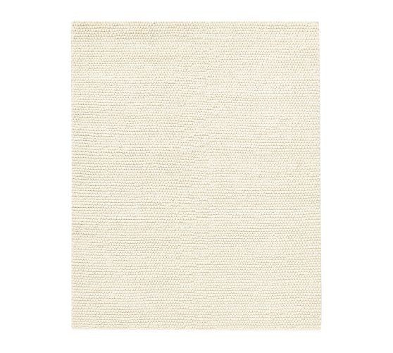 Zane Handwoven Textured Rug | Pottery Barn (US)