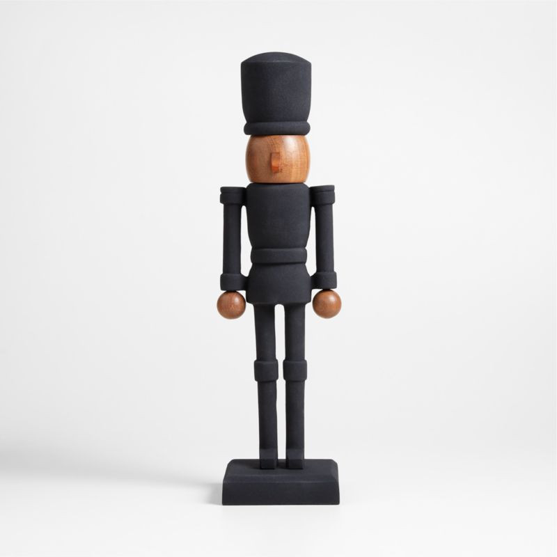 18" Zinc and Wood Holiday Nutcracker + Reviews | Crate & Barrel | Crate & Barrel