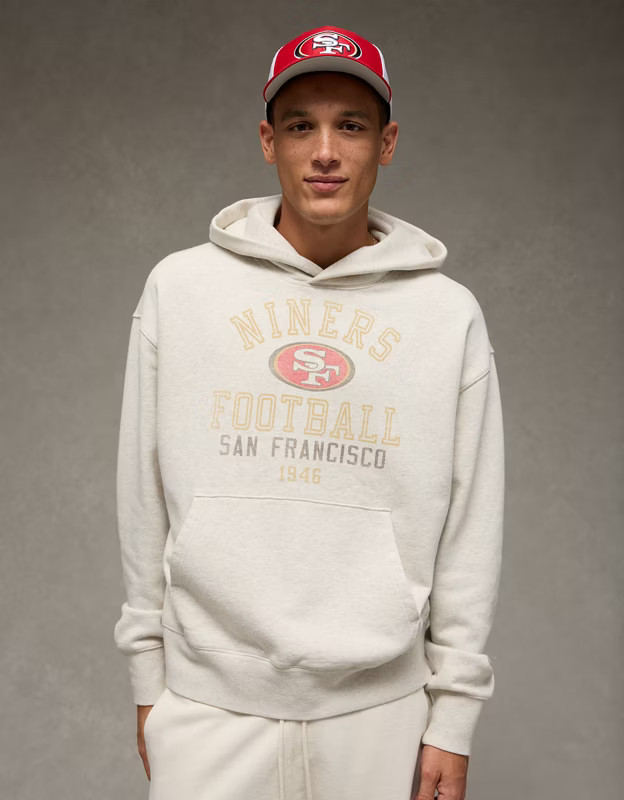 NFL San Francisco 49ers Graphic Hoodie | American Eagle Outfitters (US & CA)