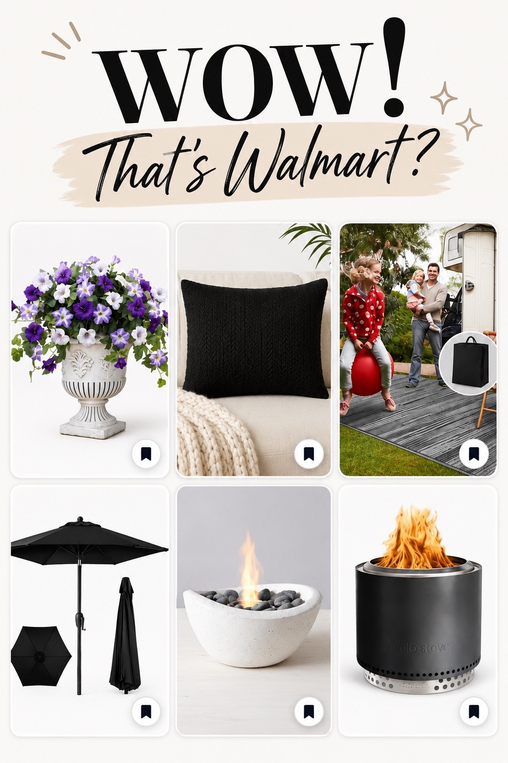 Wow! That’s Walmart? Designer-Look Home Finds

These Walmart home finds look so much more expensive than they are. From neutral throw pillows and designer-inspired rugs to outdoor patio essentials, faux florals, fire pits, and affordable decor, these are the budget-friendly pieces helping me create a high-end, modern organic home. If you love the RH look for less, cozy home decor, neutral decorating, outdoor living spaces, and designer-inspired finds, you’ll want to see these Walmart favorites before they sell out.

#LTKHome #LTKSeasonal #LTKSaleAlert