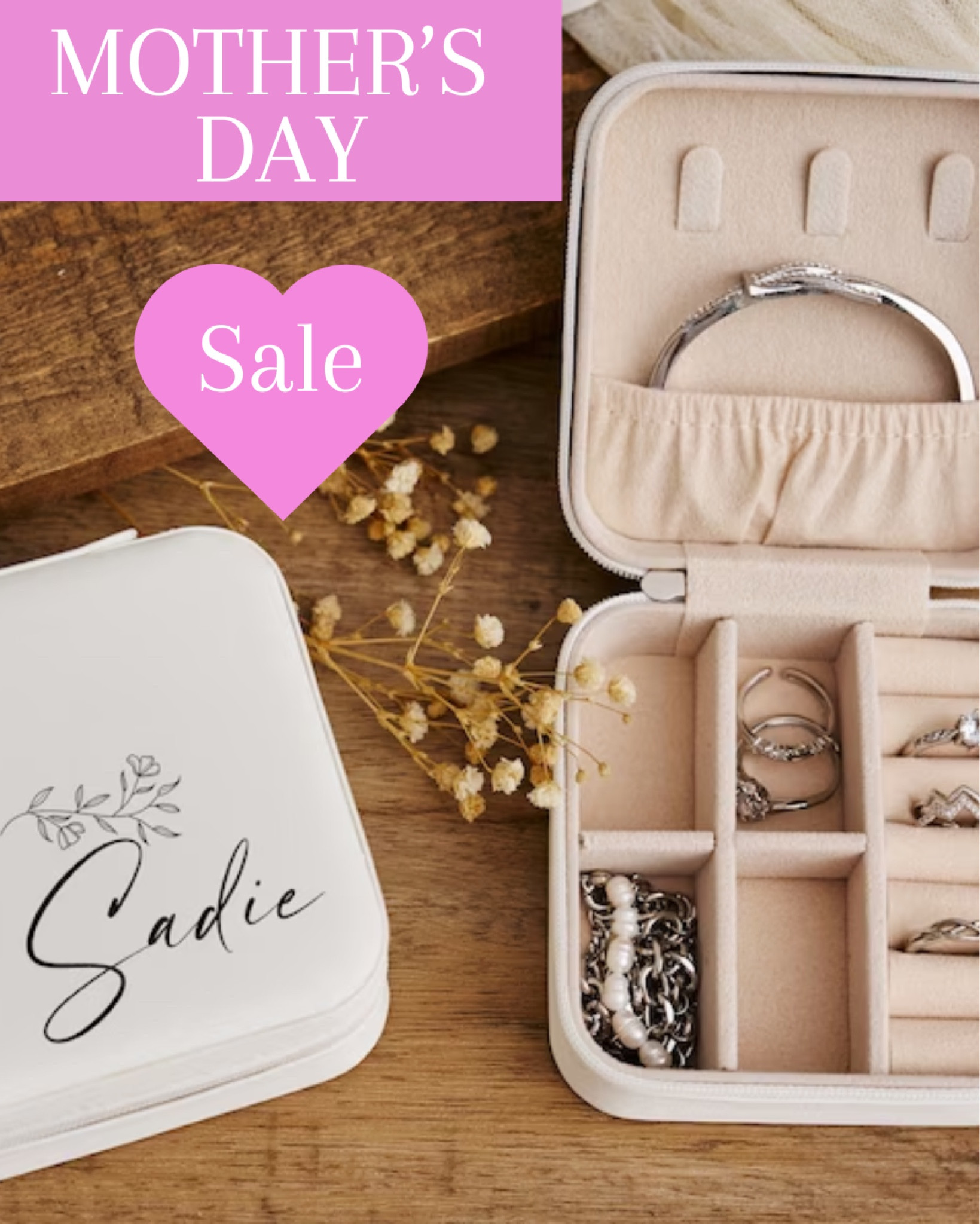 Shopping for Mother’s Day is easy with these beautiful personalized jewelry boxes.

Order now😀
#mothersday #mothersdaygift

#LTKtravel #LTKstyletip #LTKGiftGuide