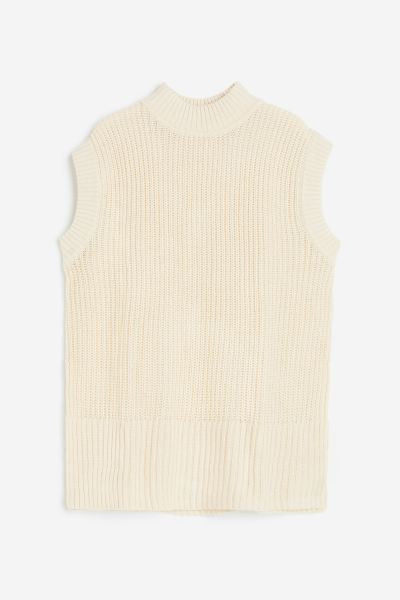 Rib-knit sweater vest | H&M (UK, MY, IN, SG, PH, TW, HK)
