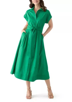Women's Belted Midi Dress | Belk