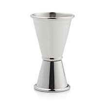 Easton Stainless Steel Jigger + Reviews | Crate and Barrel | Crate & Barrel