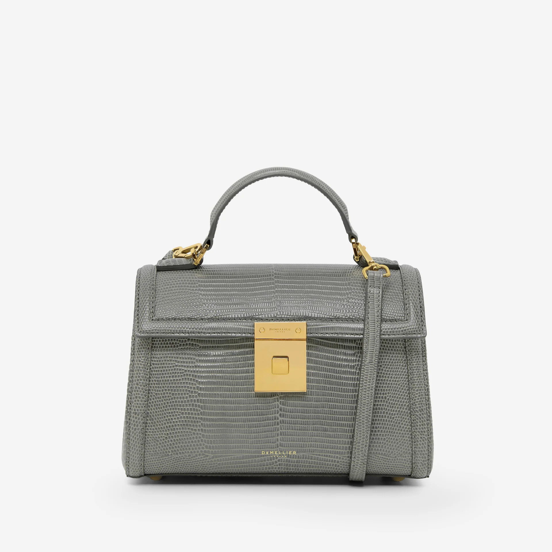 The Paris | Stone Grey Lizard-Effect | DeMellier | DeMellier