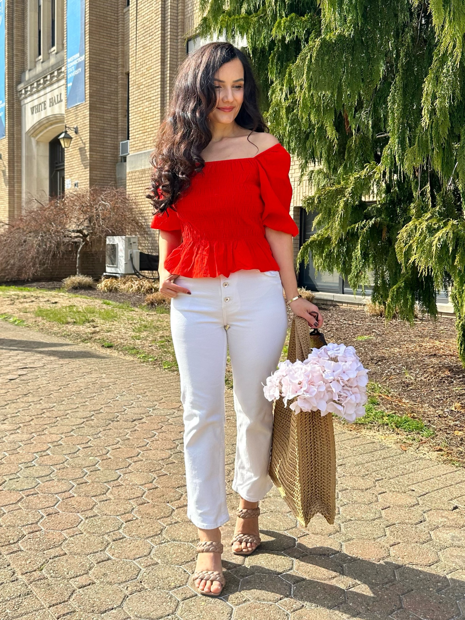 Spring Outfit Perfect Jeans Off Sholder Top Effortless Look 

#LTKGiftGuide #LTKSeasonal #LTKFind