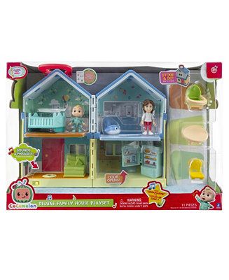 Cocomelon Delux Family House Feature Play Set, 8 Pieces & Reviews - All Toys - Macy's | Macys (US)