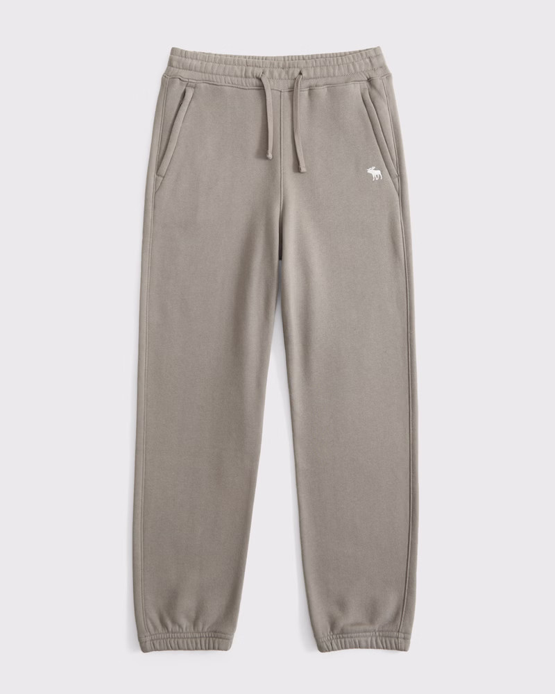 essential icon zip pocket sweatpants | Abercrombie & Fitch (US)