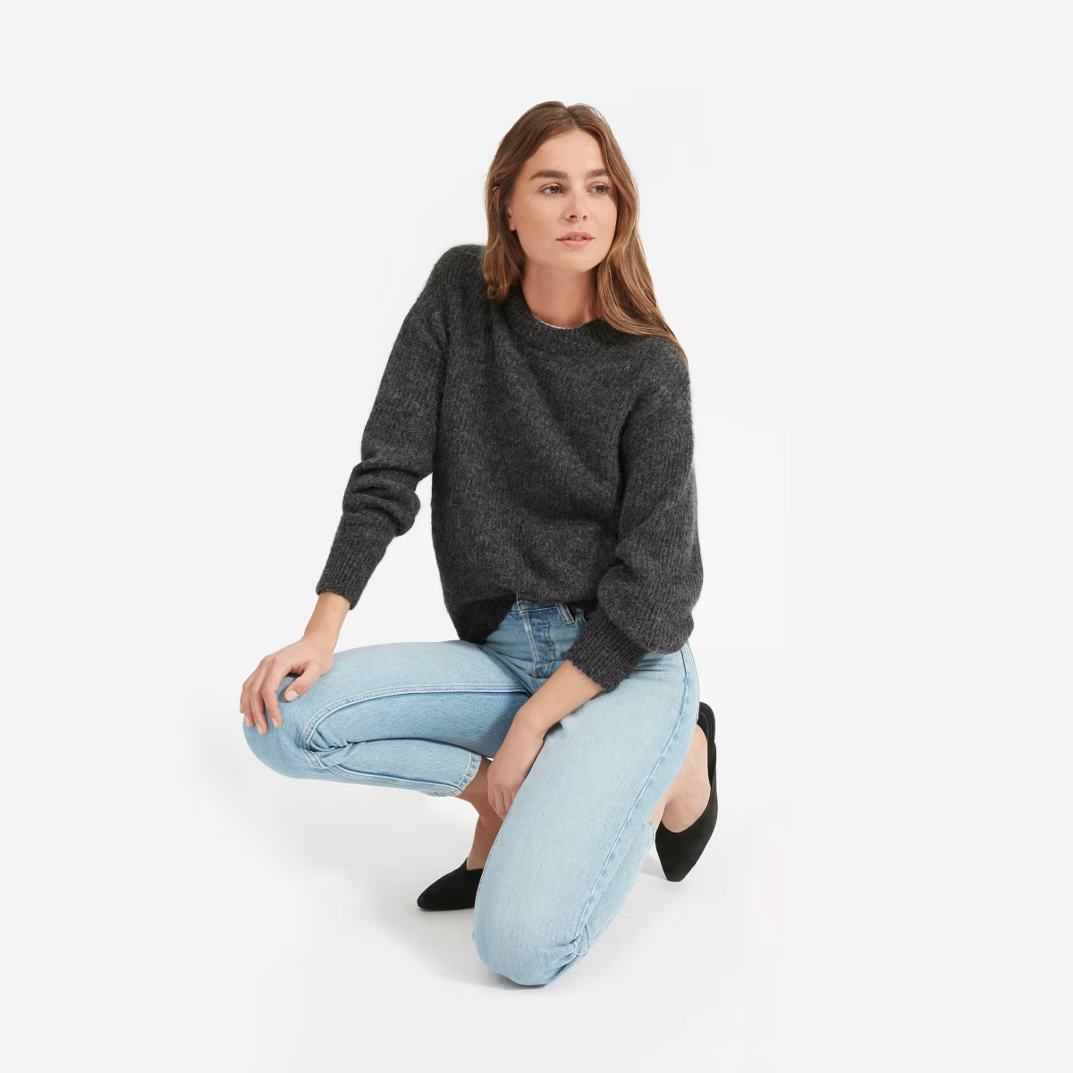 The Oversized Alpaca Crew | Everlane