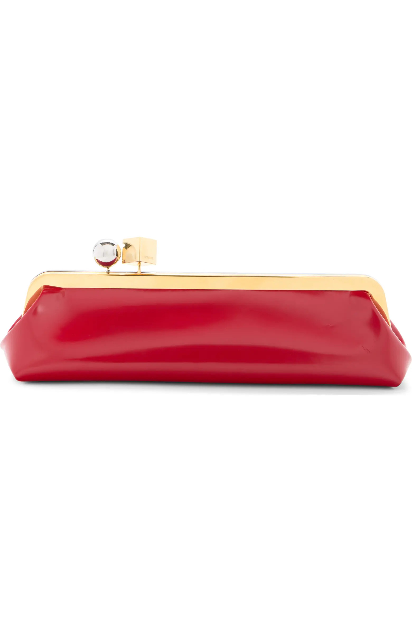 La Pochette Salon Patent Leather Clutch | Nordstrom