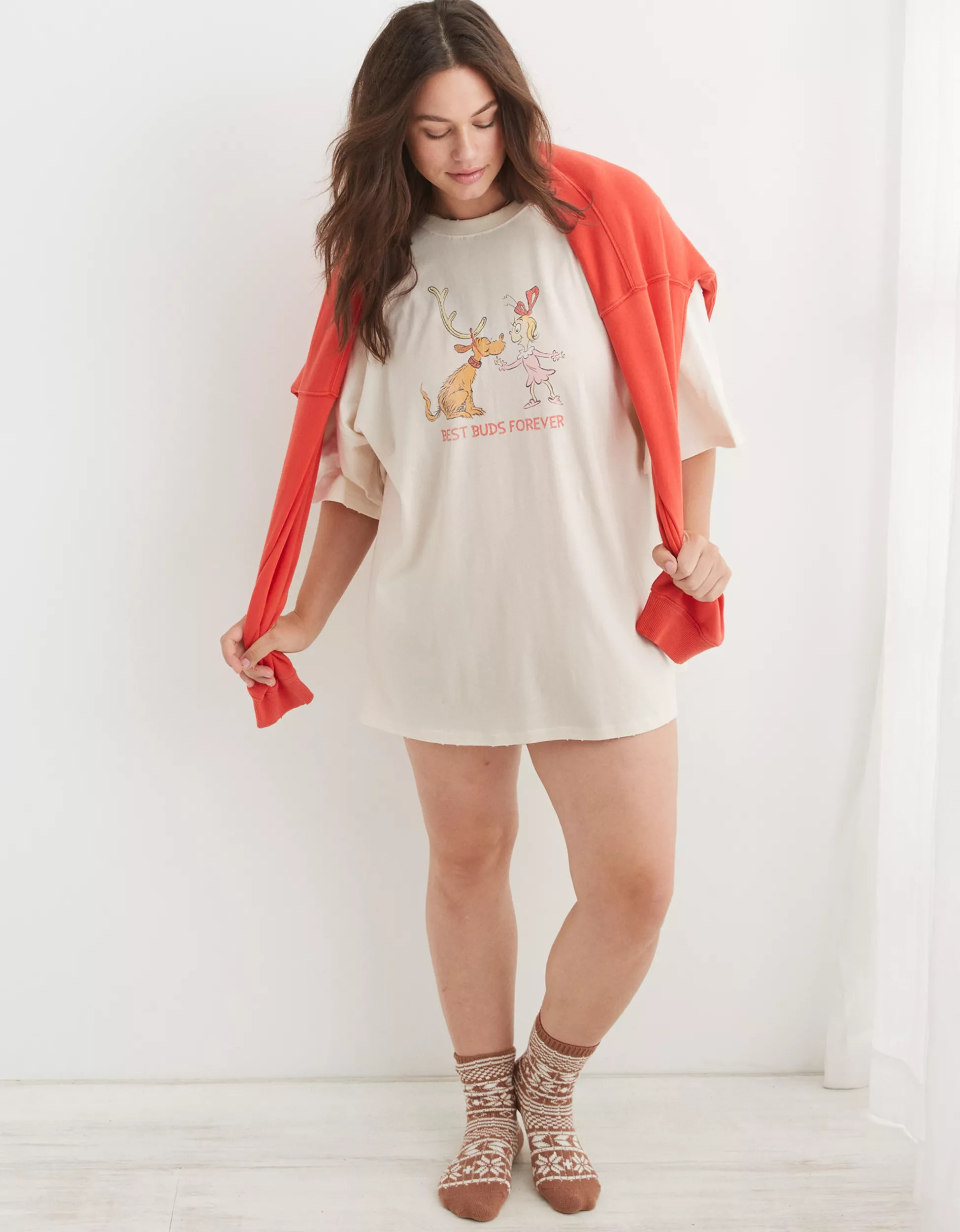 Aerie Sleep Happens Night Tee | Aerie