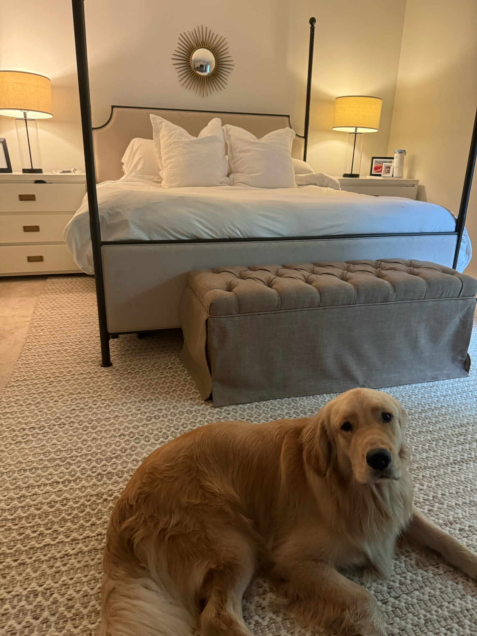 New woven rug for our bedroom! It’s durable, hides dirt, and is higher pile. All about the neutral pattern 🤎

#LTKHome #LTKSaleAlert