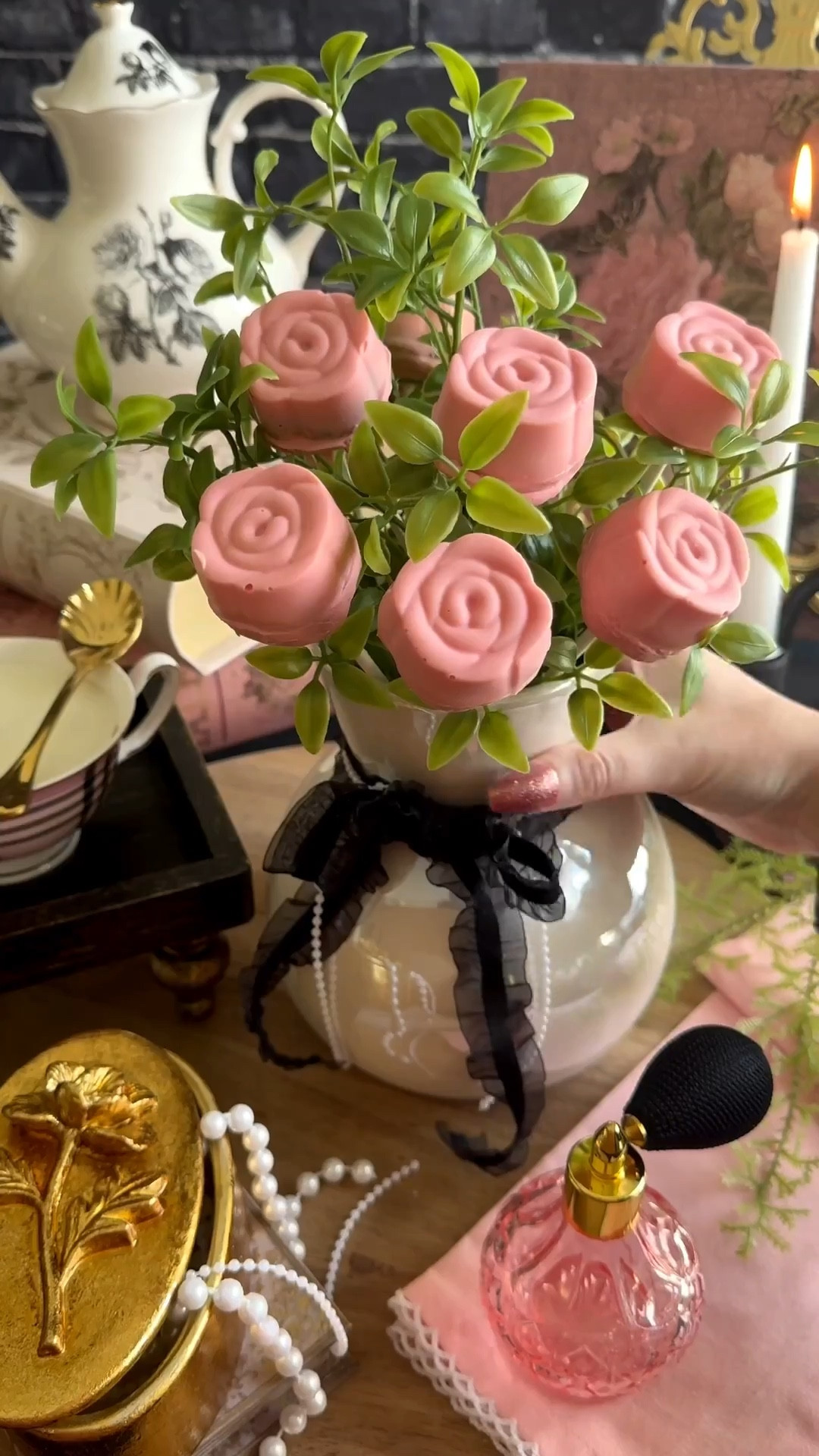 This rose cookie arrangement is a cute and edible idea to create this Valentine’s! 

#LTKfoodie #LTKSeasonal