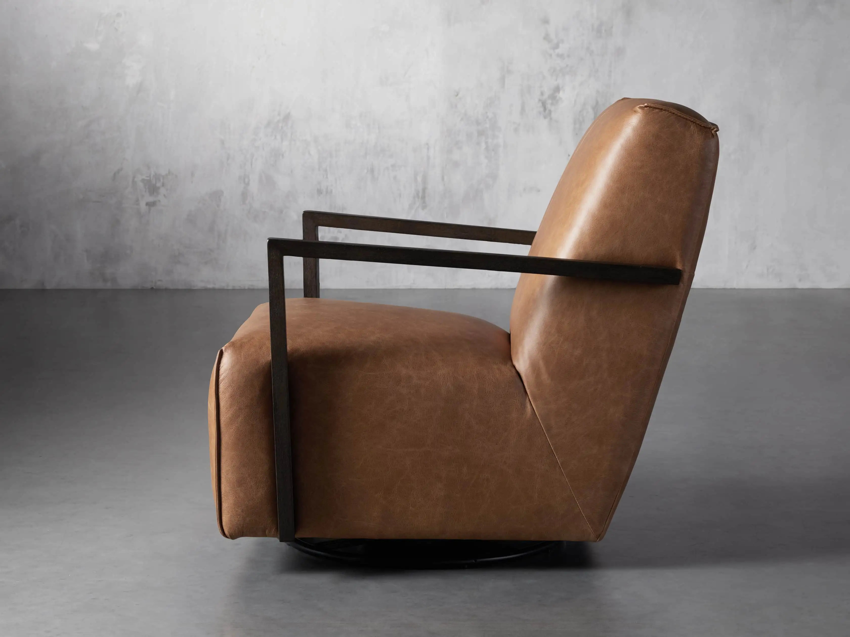 Walsh Leather Glider | Arhaus